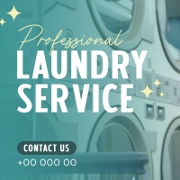 Professional Laundry Service Linkedin Post