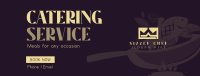 Food Catering Facebook Cover Image Preview