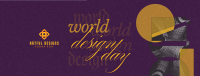 Contemporary Abstract Design Day Facebook Cover Image Preview