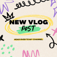 Doodly My Channel Instagram Post Design