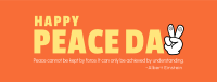 International Peace Day Facebook Cover