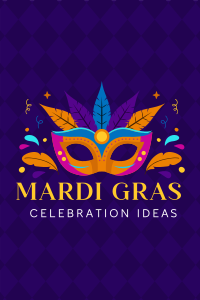 Mardi Gras Party Pinterest Pin