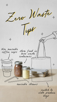 Zero Waste Tips Instagram Story