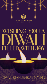 Traditional Diwali Greeting Instagram Reel