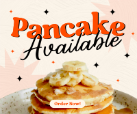 Pancakes Now Available Facebook Post