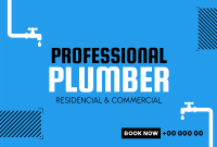 Professional Plumber Pinterest Cover