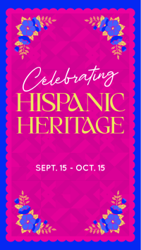 National Hispanic Heritage Month Facebook Story example 4