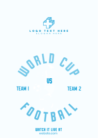 Football World Cup Tournament Flyer