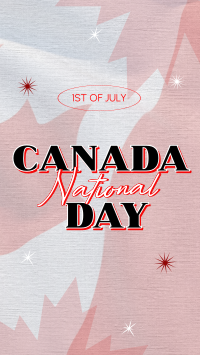 Canada Day Facebook Story