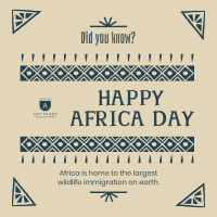 Decorative Africa Day Instagram Post Image Preview