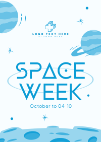 Space Week Poster example 2