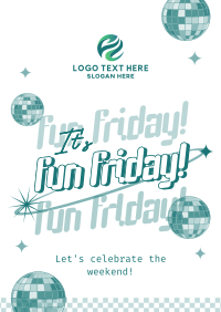 Fun Friday Party Poster