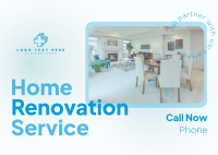 Home Renovation Services Postcard