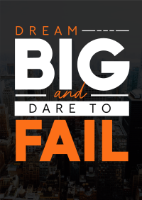 Dreaming Big Poster