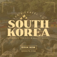 Travel to Korea Linkedin Post