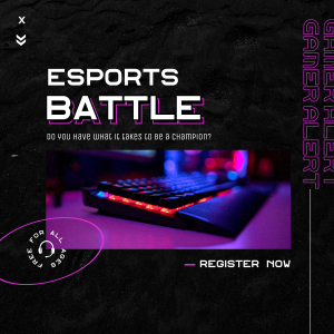 Esports Battle Instagram Post Image Preview