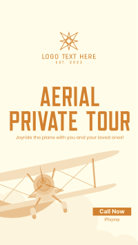 Aerial Private Tour Facebook Story