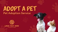 Pet Sitting Service Facebook Event Cover