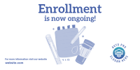 Enrollment Is Now Ongoing Twitter Post
