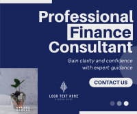 Modern Professional Finance Consultant Agency Facebook Post