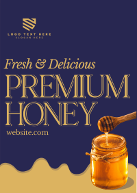 Organic Premium Honey Flyer