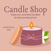 Candle Shop Promotion Instagram Post