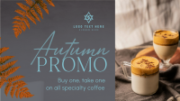 Autumn Coffee Promo Facebook Event Cover