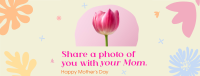 Photo with Mom Facebook Cover