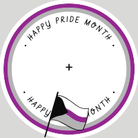 Demisexual Pride Flag Instagram Profile Picture