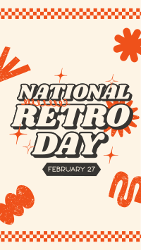 Nostalgic Retro Day Facebook Story