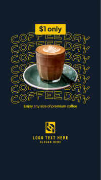 $1 Premium Coffee Facebook Story