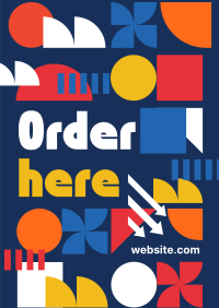 Geometric Order Here Poster