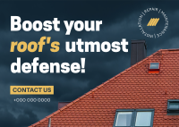 Corporate Roof Maintenance Postcard