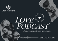 Love Podcast Postcard