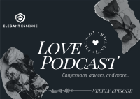 Love Podcast Postcard Design