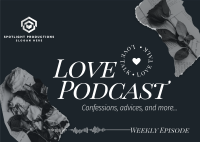 Love Podcast Postcard Image Preview