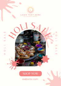 Holi Sale Poster