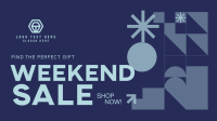 Geometric Weekend Sale Animation