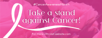 Fight Against Cancer Facebook Cover
