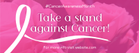 Fight Against Cancer Facebook Cover Image Preview