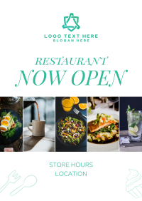 Restaurant Open Poster