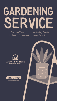 Gardening Service Offer Facebook Story