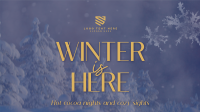 Winter Greeting Facebook Event Cover