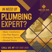 Diamond Plumbing Expert Linkedin Post