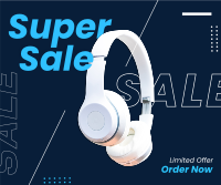 Super Sale Headphones Facebook Post