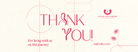 Elegant Thank you Facebook Cover Image Preview