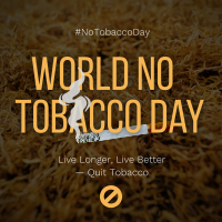 No Tobacco Day Instagram Post