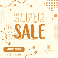 Quirky Super Sale Instagram Post Image Preview