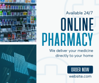 Online Pharmacy Business Facebook Post