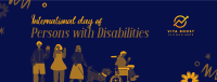 Persons with Disability Day Facebook Cover Image Preview